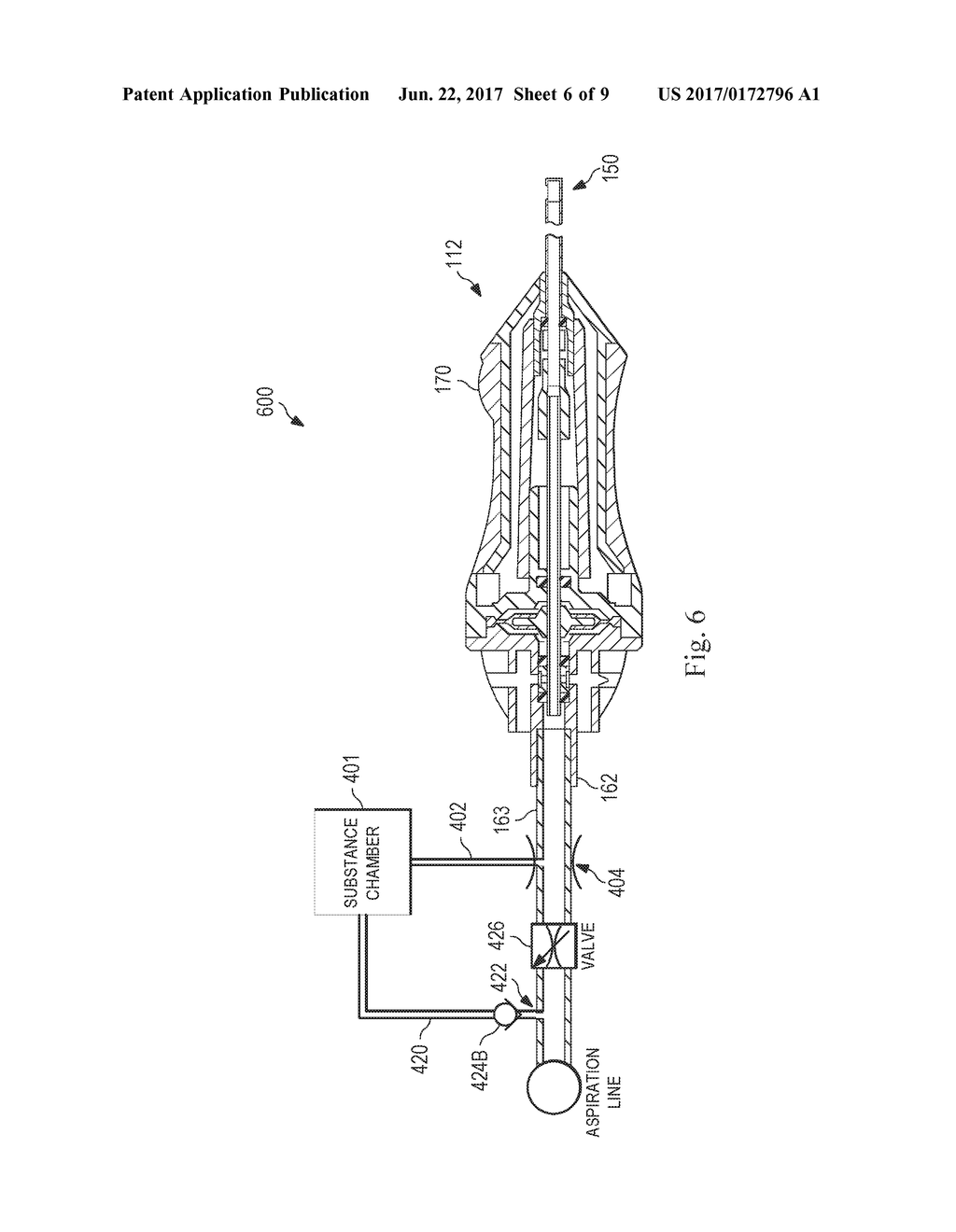 SURGICAL SYSTEM WITH SUBSTANCE DELIVERY SYSTEM - diagram, schematic, and image 07