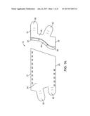 TWO-PART NON-PLANAR GRADUATED COMPRESSION DEVICE FOR THE TREATMENT OF     CIRCULATORY DISORDERS diagram and image