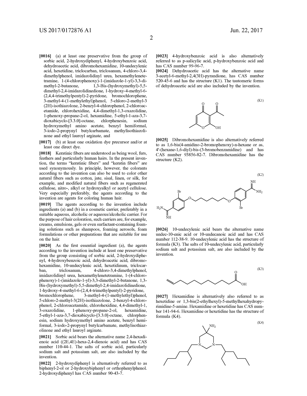 COMBINATIONS OF PRESERVATIVES FOR HAIR COLORS - diagram, schematic, and image 03