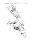 REMOTE SWITCH COMBINATION SHOWER HEAD diagram and image