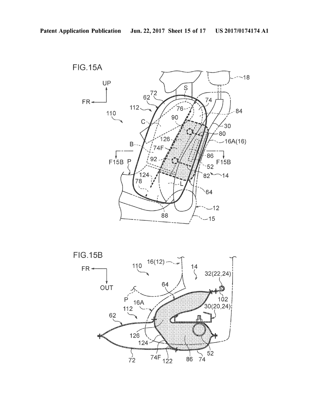 SIDE AIRBAG DEVICE-INSTALLED VEHICLE SEAT - diagram, schematic, and image 16