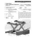 Scissor Lift with Hydraulic Pulling Cylinder diagram and image