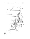 LOW FORCE ACTUATION DISPENSER PADDLE FOR A DISPENSER ASSEMBLY OF AN     APPLIANCE diagram and image