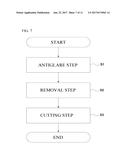 PROCESS FOR PRODUCING GLASS SUBSTRATE, AND GLASS SUBSTRATE diagram and image