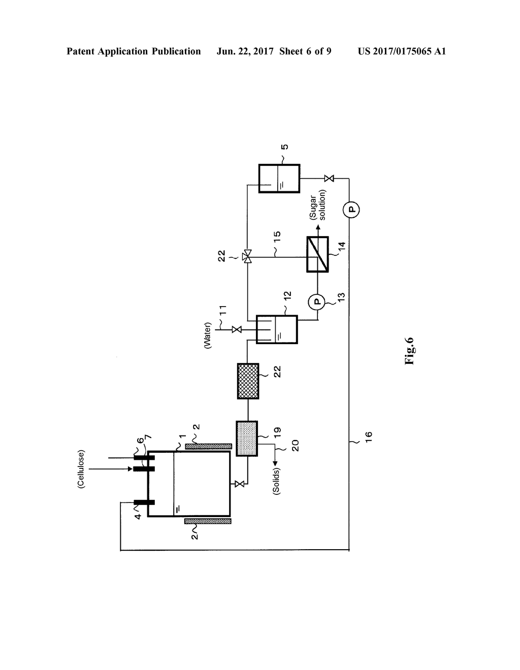 APPARATUS THAT PRODUCES SUGAR SOLUTIONS FROM CELLULOSE - diagram, schematic, and image 07