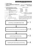 METHOD FOR PRODUCING A COATED BODY HARDENED BY HOT FORMING AS WELL AS A     BODY PRODUCED ACCORDING TO THE METHOD diagram and image