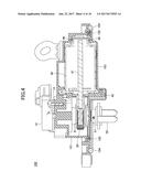 SHAFT-INTEGRATED GEAR AND EXHAUST VALVE DRIVING DEVICE diagram and image
