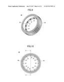 SHAFT-INTEGRATED GEAR AND EXHAUST VALVE DRIVING DEVICE diagram and image