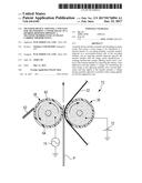 TRANSFER DEVICE APPLYING A VOLTAGE FOR TRANSFERING A TONER IMAGE TO A     MEMBER DISPOSED OPPOSITE A TRANSFER MEMBER WITH AN IMAGE CARRIER     THEREBETWEEN diagram and image