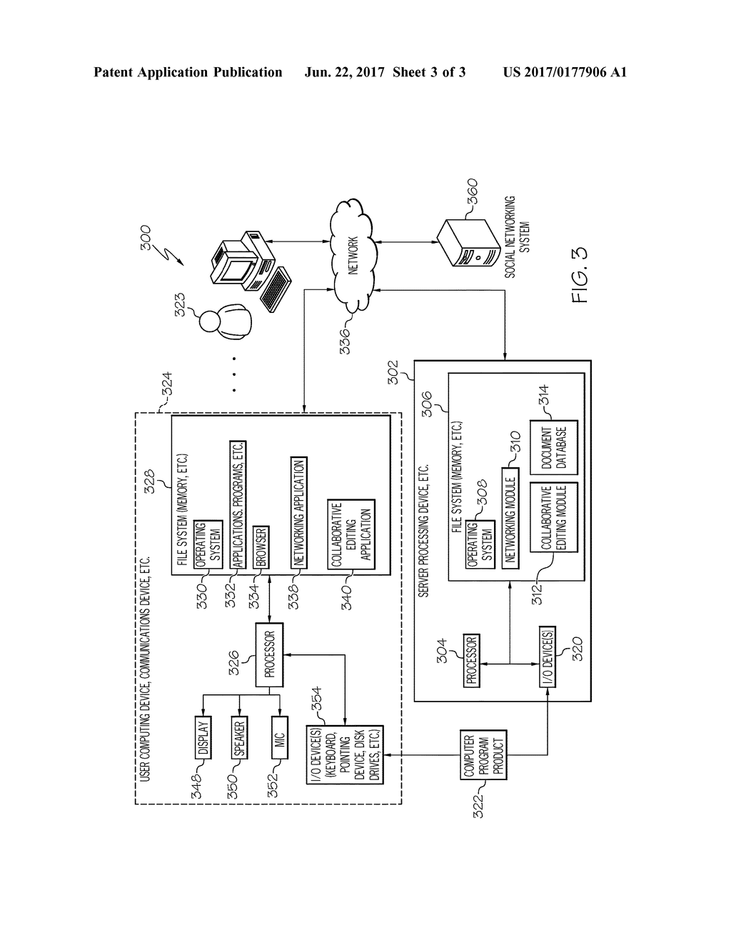 AUDIENCE-BASED SENSITIVE INFORMATION HANDLING FOR SHARED COLLABORATIVE     DOCUMENTS - diagram, schematic, and image 04