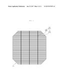 METHOD OF MANUFACTURING SOLAR CELL diagram and image