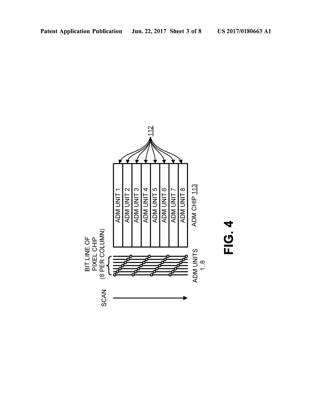 HIGH SPEED ROLLING IMAGE SENSOR WITH ADM ARCHITECTURE AND METHOD OF     IMPLEMENTING THEREOF - diagram, schematic, and image 04