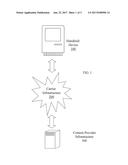 SYSTEM AND METHOD OF DECOUPLING AND EXPOSING COMPUTING DEVICE ORIGINATED     LOCATION INFORMATION diagram and image