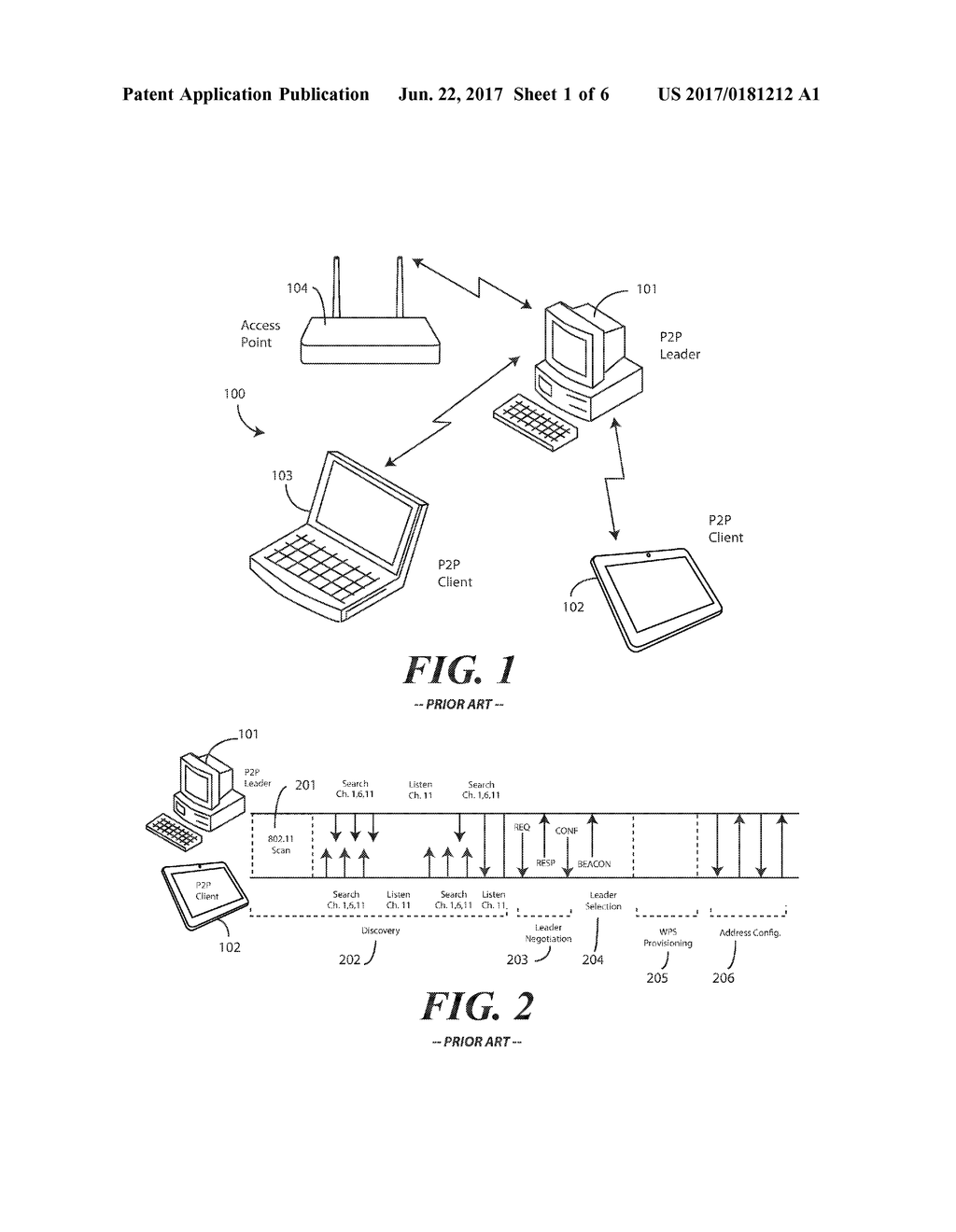 Devices and Methods for Establishing an Ad Hoc Peer-to-Peer Network - diagram, schematic, and image 02