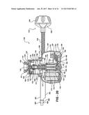 MECHANISED BONE CEMENT DELIVERY SYSTEM WITH A VALVE THAT CLOSES TO STOP     THE FLOW OF PRESSURIZED CEMENT diagram and image