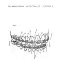 Ornament for Attachment to Orthodontic Braces diagram and image