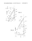 AIRCRAFT CELL COMPRISING A DOOR OPENING IN RECTILINEAR TRANSLATION diagram and image