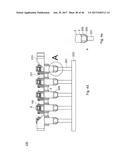 PROCESS AND APPARATUS FOR THE TREATMENT OR PROCESSING OF CONTAINERS FOR     SUBSTANCES FOR MEDICAL, PHARMACEUTICAL OR COSMETIC APPLICATIONS diagram and image