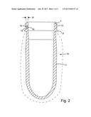 PRESSURISED CONTAINER WITH PRESSURE RELIEF VALVE diagram and image