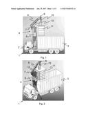 LIFTING DEVICE ON A LORRY diagram and image