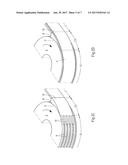 Belt Conveyor with Wedge Elements for Changing Curvature at Deflection     Wheels diagram and image