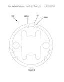 PAIRED HELICALLY INDENTED METHODS AND SYSTEMS FOR VIV SUPPRESSION OF     DRILLING RISER BUOYANCY MODULE FOR FLUID SUBMERGED CYLINDERS diagram and image