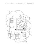 CONTROL SYSTEM AND METHOD OF COMMUNICATIONS IN AN ELECTRIC INFRASTRUCTURE diagram and image