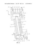 OPTO-ISOLATOR THAT USES A GENERALLY RIGID STRUCTURE FOR BOARD-TO-BOARD     ALIGNMENT AND OPTICAL COUPLING diagram and image