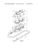 IMPLANTABLE DUAL RESERVOIR ACCESS PORT diagram and image