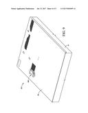 LATCH ASSEMBLY INCLUDING A COVER HAVING A CAVITY AND A LEVER DISPOSED IN     THE CAVITY diagram and image