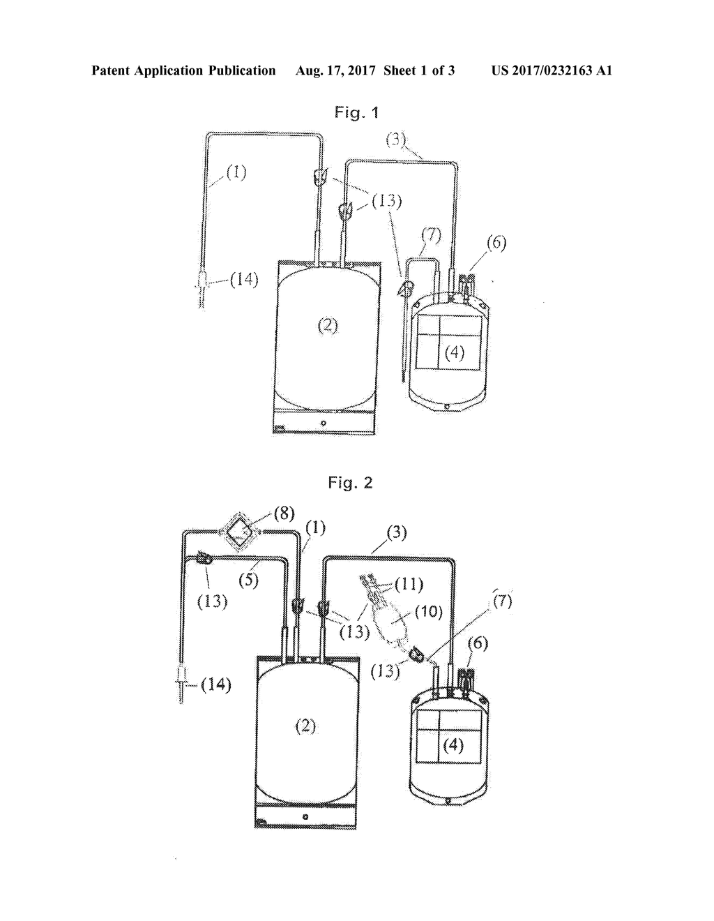 BLOOD BAG SYSTEM AND PROCESS FOR THE INACTIVATION OF PATHOGENS IN PLATELET     CONCENTRATES BY USE OF THE BLOOD BAG SYSTEM - diagram, schematic, and image 02