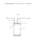 BLOOD BAG SYSTEM AND PROCESS FOR THE INACTIVATION OF PATHOGENS IN PLATELET     CONCENTRATES BY USE OF THE BLOOD BAG SYSTEM diagram and image