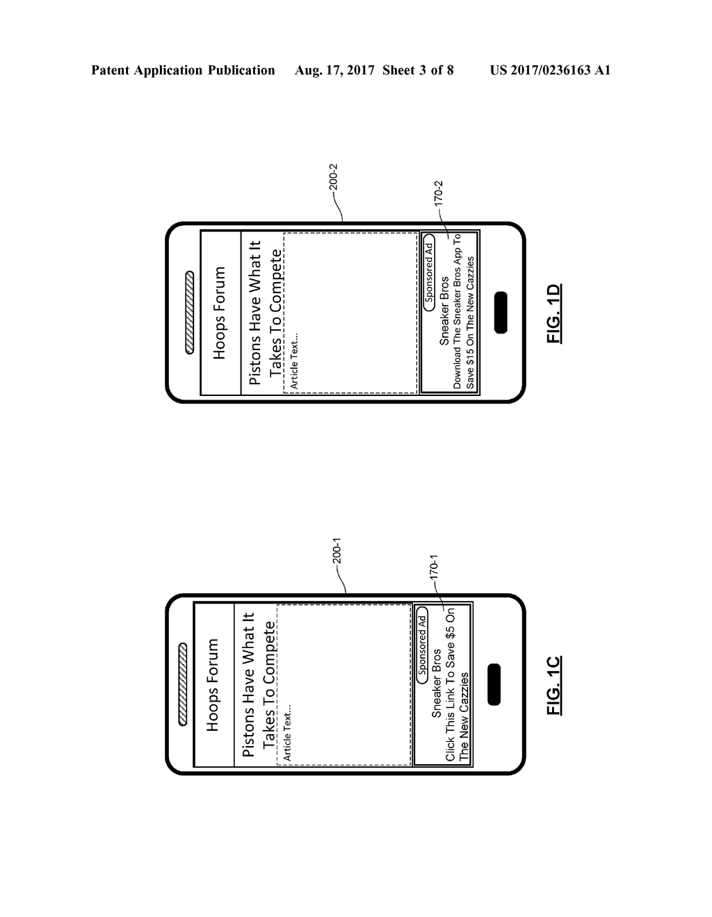 Generation and Rendering System for Advertisement Objects with     Computer-Selected Conditional Content - diagram, schematic, and image 04