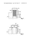 RECEPTACLE FOR A BATTERY MODULE, AND BATTERY MODULE HAVING A RECEPTACLE OF     THIS KIND diagram and image