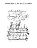 MOUNTING AND LATCHING ARRANGEMENTS FOR SECURING CARTS diagram and image