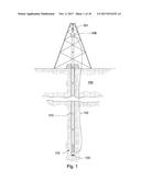 Downhole Drill Bit Incorporating Cutting Elements of Different Geometries diagram and image