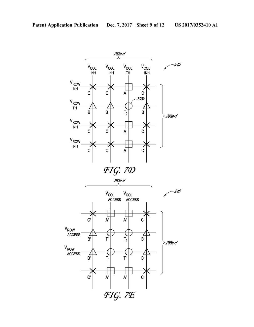 ACCESSING MEMORY CELLS IN PARALLEL IN A CROSS-POINT ARRAY - diagram, schematic, and image 10