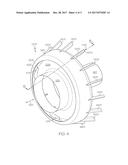 INLET PARTICLE SEPARATOR SYSTEM WITH PRE-CLEANER FLOW PASSAGE diagram and image