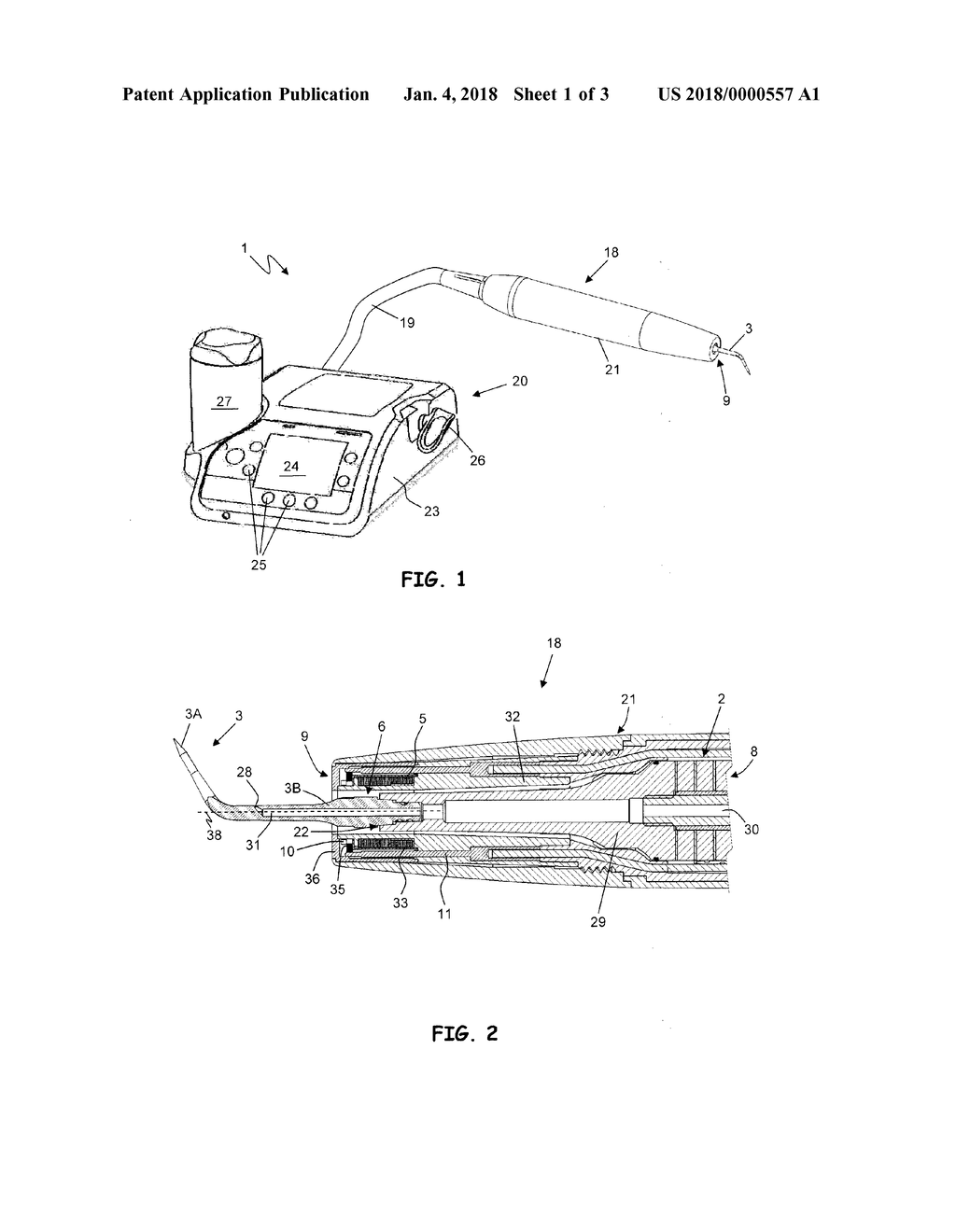 MEDICAL OR DENTAL TREATMENT DEVICE AND TOOL FOR SUCH A TREATMENT DEVICE - diagram, schematic, and image 02