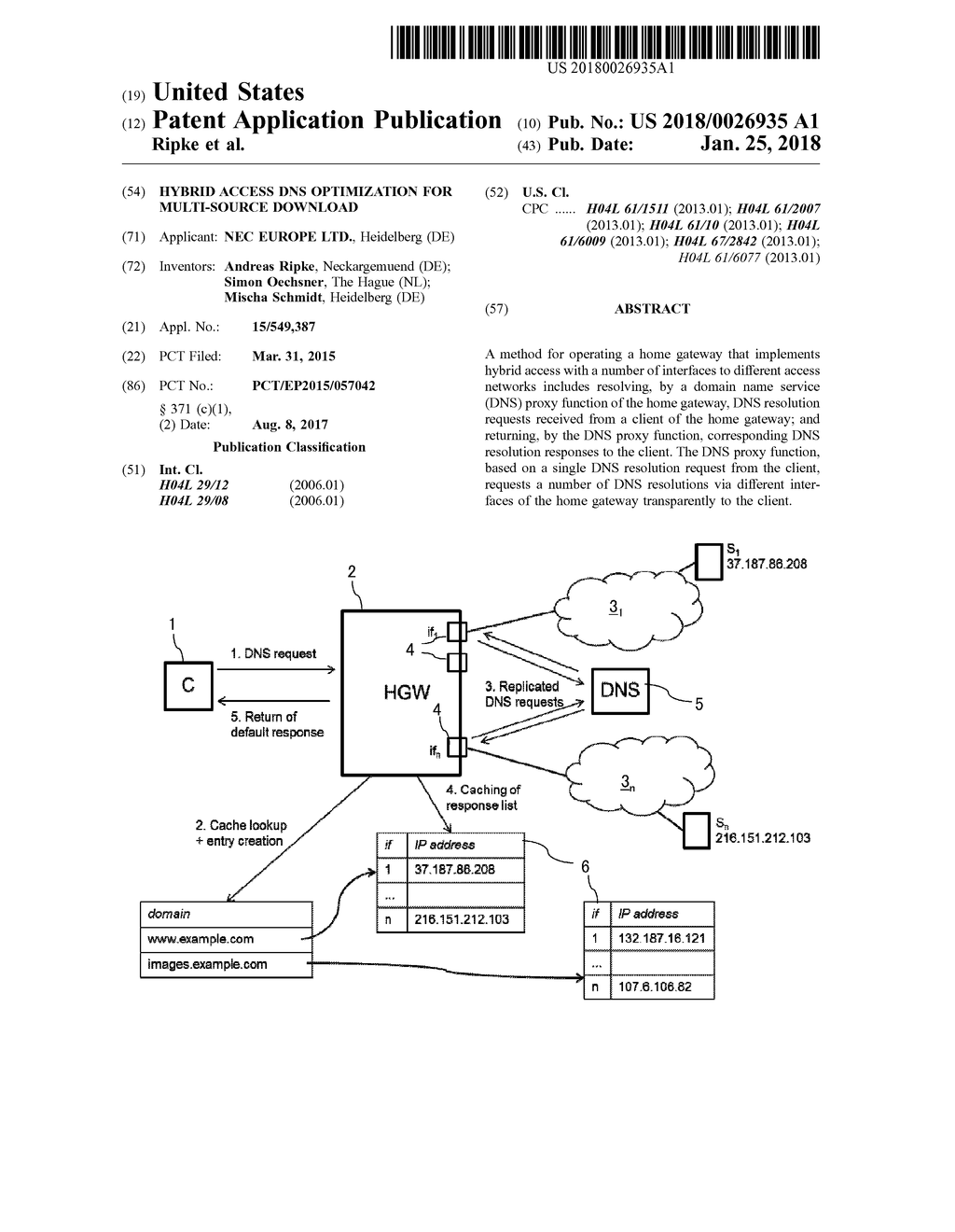 HYBRID ACCESS DNS OPTIMIZATION FOR MULTI-SOURCE DOWNLOAD - diagram, schematic, and image 01