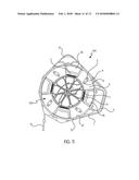 Speed Reducer Arrangement for a Line Retraction Device diagram and image