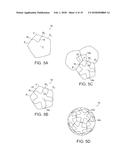 DIMPLE PATTERNS FOR GOLF BALLS diagram and image