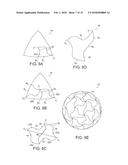 DIMPLE PATTERNS FOR GOLF BALLS diagram and image