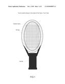 Tennis Racket Side Frame Stings or Diamond Shape Frame, for More Ball     Spins and for Reduce Errors. diagram and image