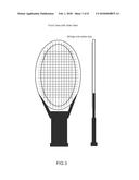 Tennis Racket Side Frame Stings or Diamond Shape Frame, for More Ball     Spins and for Reduce Errors. diagram and image