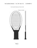 Tennis Racket Side Frame Stings or Diamond Shape Frame, for More Ball     Spins and for Reduce Errors. diagram and image