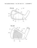 STRIKING FACE DEFLECTION STRUCTURES IN A GOLF CLUB diagram and image