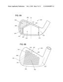 STRIKING FACE DEFLECTION STRUCTURES IN A GOLF CLUB diagram and image