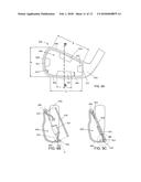 STRIKING FACE DEFLECTION STRUCTURES IN A GOLF CLUB diagram and image