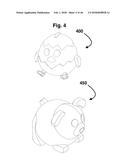 THROW-AND-CATCH BASED TOY WITH FREE FALL SENSING, IMPACT SENSING, AND     SPEAKER OUTPUT diagram and image